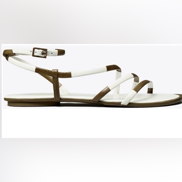 Tory Burch split mignon strappy, flat sandal - Picture 3 of 6